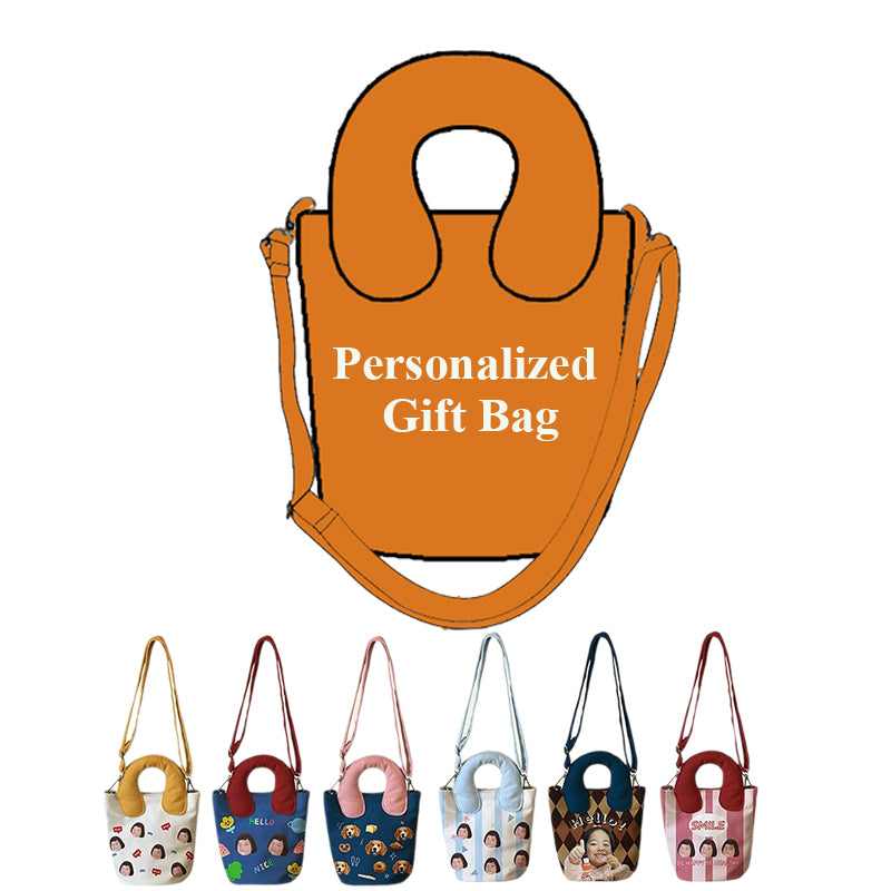 All Over Custom Printed Tote Gift Bags -1 Piece MOQ