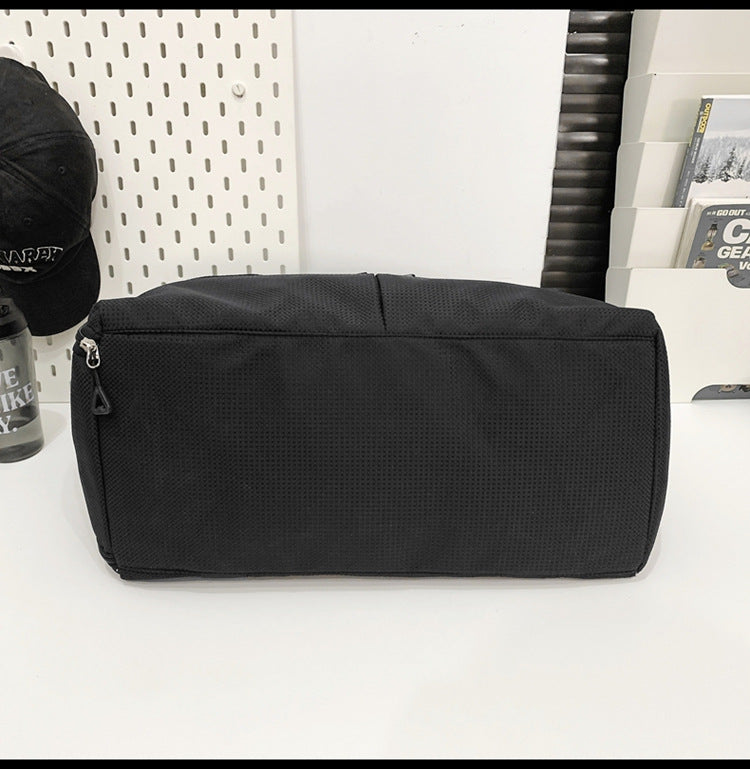 Custom Duffle Bag with Shoe Compartment
