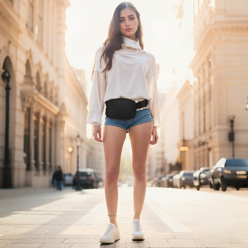 Waterproof Multi-Functional Waist Bag – Customizable Fanny Pack for Travel, Sports, Fashion & Daily Use