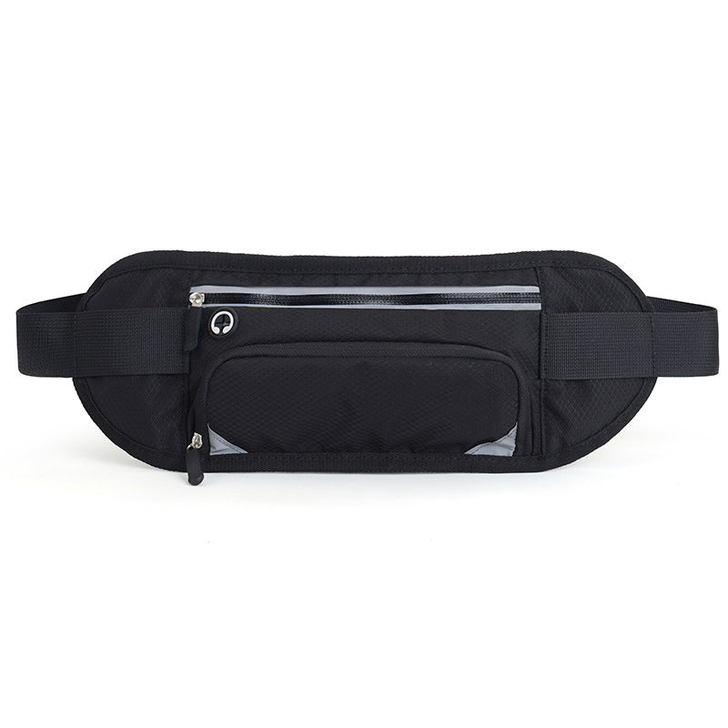 custom logo sports running fanny pack with hidden kettle bag