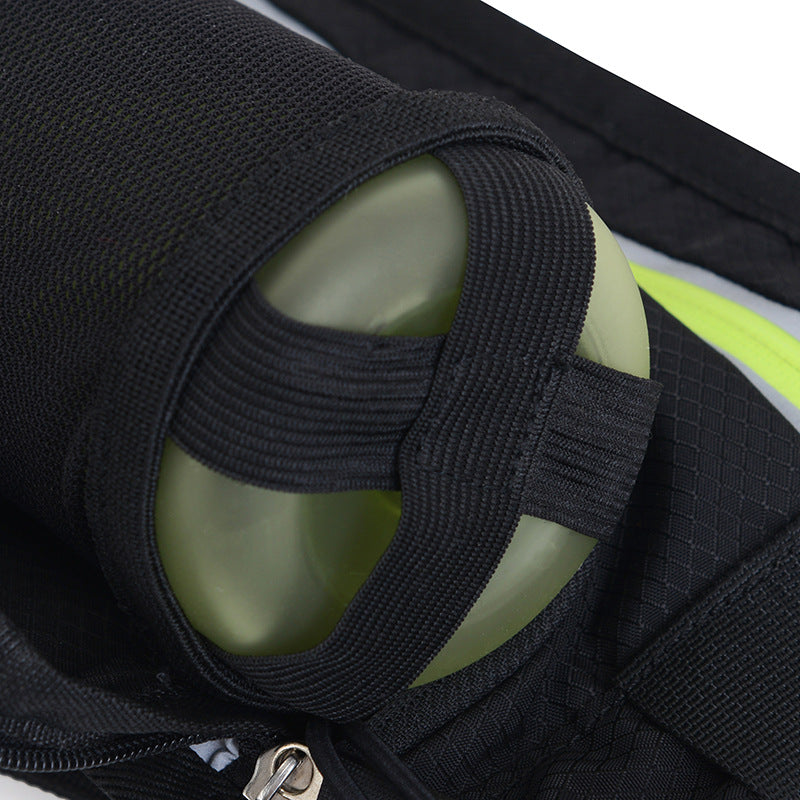 custom logo sports running fanny pack with hidden kettle bag