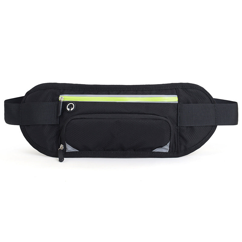 custom logo sports running fanny pack with hidden kettle bag