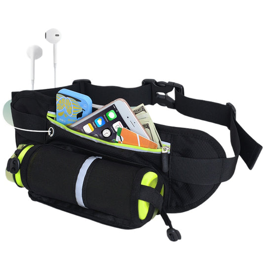 custom logo sports running fanny pack  with hidden kettle bag