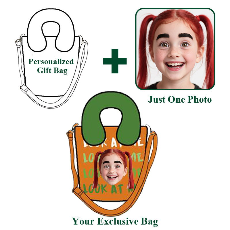 All Over Custom Printed Tote Gift Bags -1 Piece MOQ