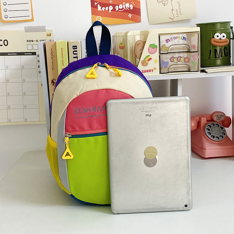 Waterproof Nylon Kids Backpack | Lightweight & Colorful | MOQ 50 Custom