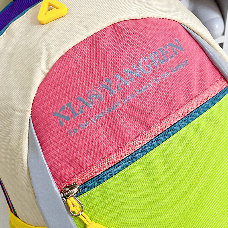 Waterproof Nylon Kids Backpack | Lightweight & Colorful | MOQ 50 Custom