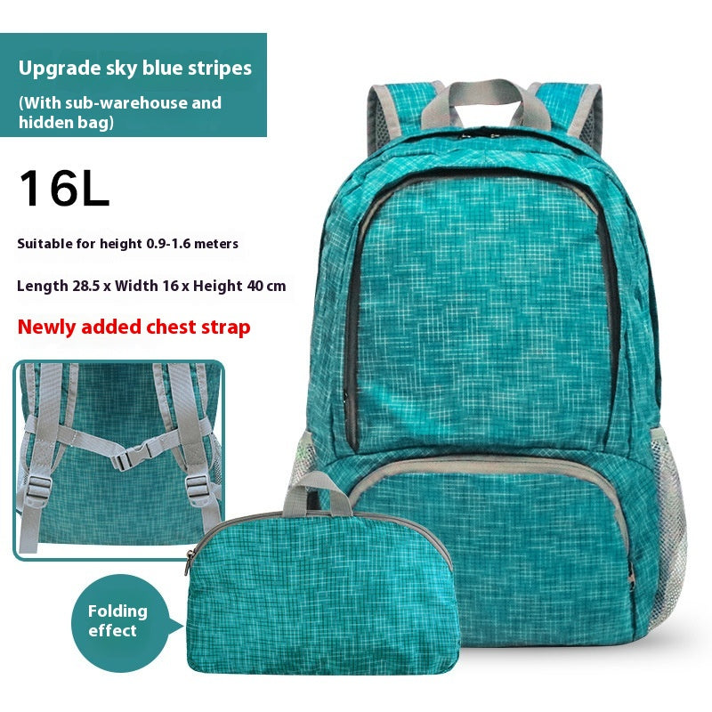 folding lightweight Mountaineering backpack for Women Children men