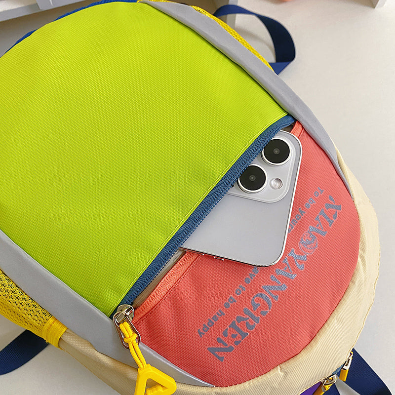 Waterproof Nylon Kids Backpack | Lightweight & Colorful | MOQ 50 Custom