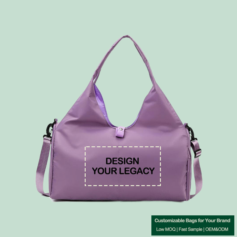 Yoga Mat Gym Bag for Women|Detachable Strap|Shoe Pocket + Mat Belt