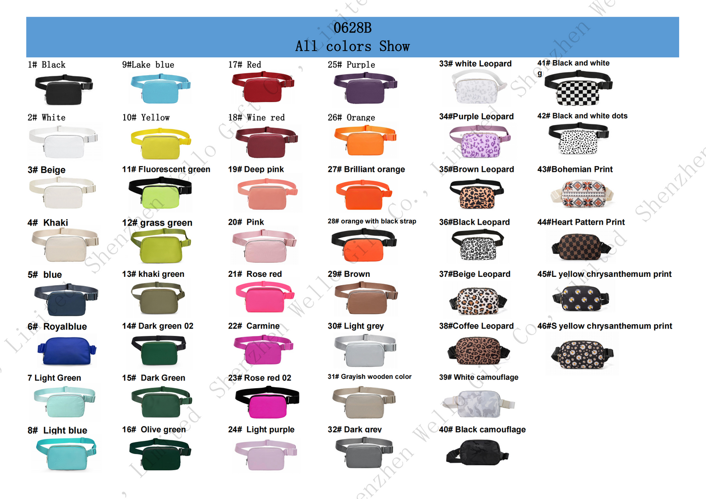 Custom Logo Fanny Pack for Sports, Travel, and Events – Stylish and Lightweight