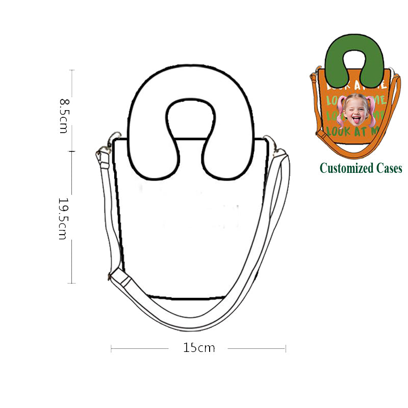 All Over Custom Printed Tote Gift Bags -1 Piece MOQ