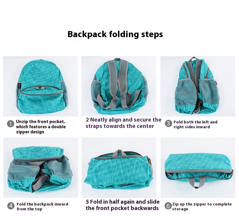 folding lightweight Mountaineering backpack for Women Children men