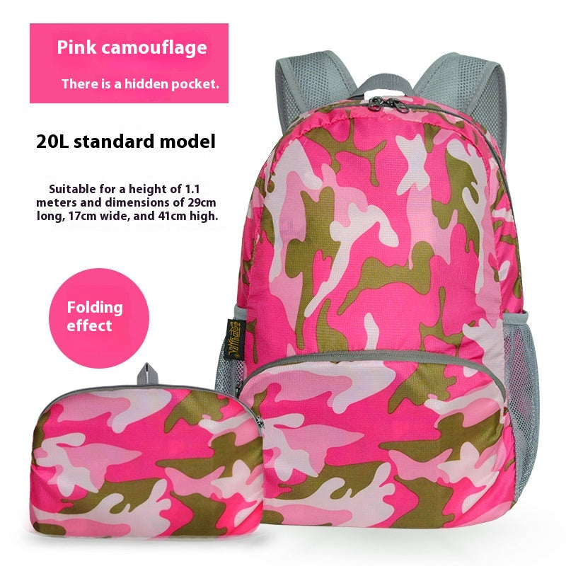 folding lightweight Mountaineering backpack for Women Children men