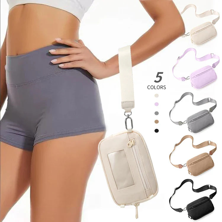 Lightweight Waterproof Fanny Pack - Stylish Crossbody Shoulder Bag for Every Adventure
