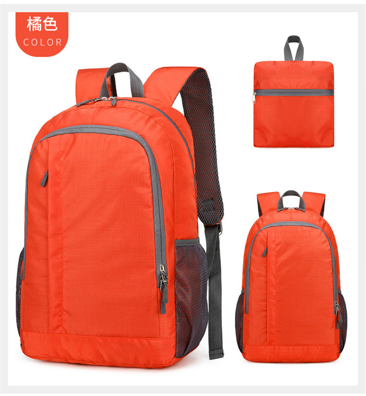 foldable portable cycling backpack