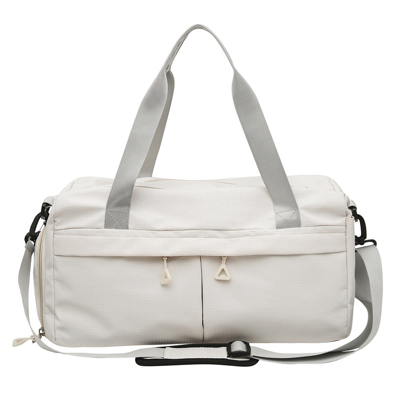 Custom Duffle Bag with Shoe Compartment