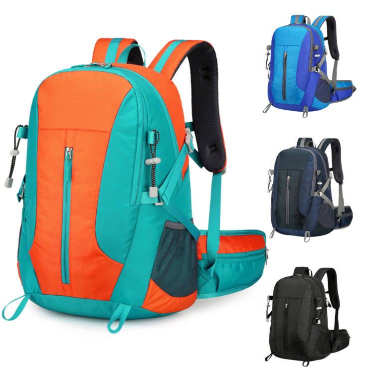 outdoor travel camping hiking backpack for men and women mountaineering bag anti-splashing water short mountain climbing backpack lightweight