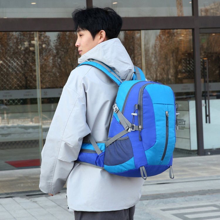 outdoor travel camping hiking backpack for men and women mountaineering bag anti-splashing water short mountain climbing backpack lightweight