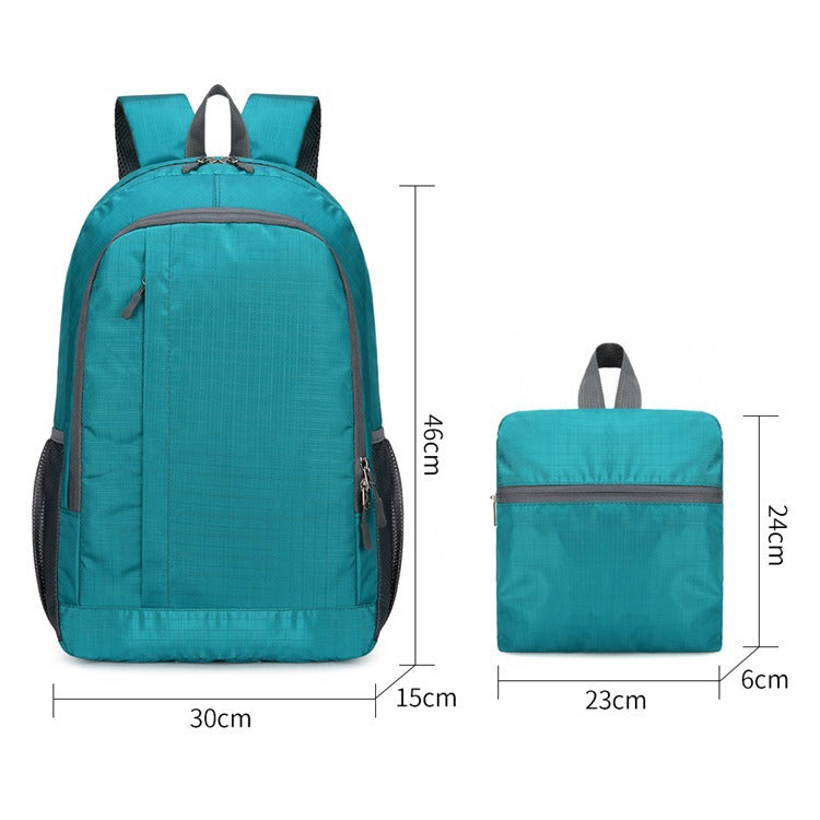 foldable portable cycling backpack