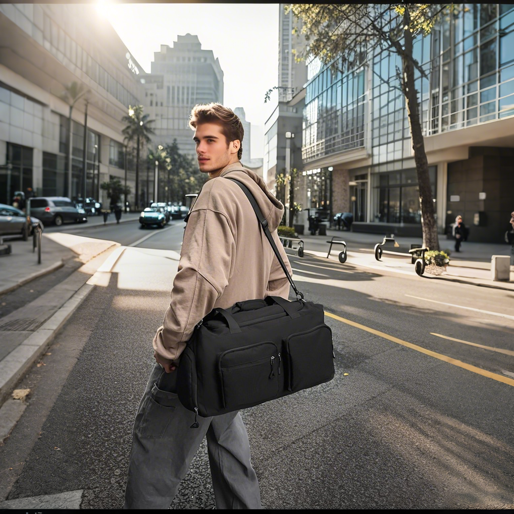 Gym Duffle Bag|MOQ 30|Wet-Dry Zone & Ventilated Design