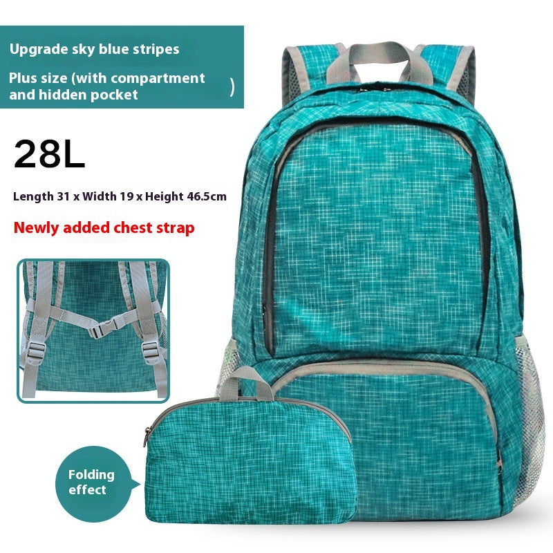 folding lightweight Mountaineering backpack for Women Children men