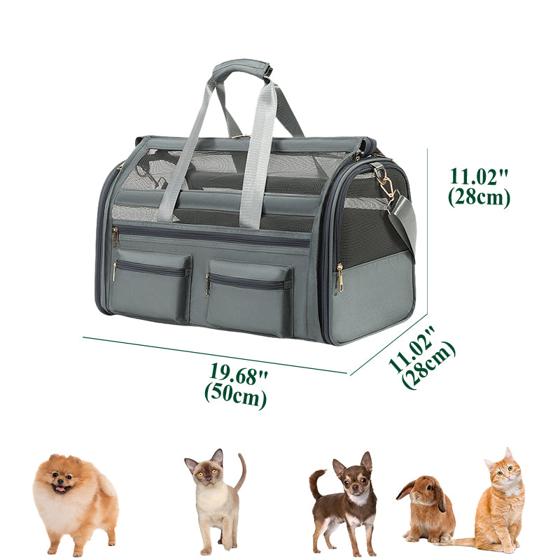 Custom Pet Carrier Bags 50pcs Min Free Logo