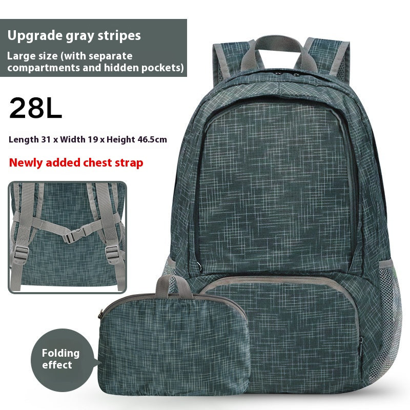 folding lightweight Mountaineering backpack for Women Children men