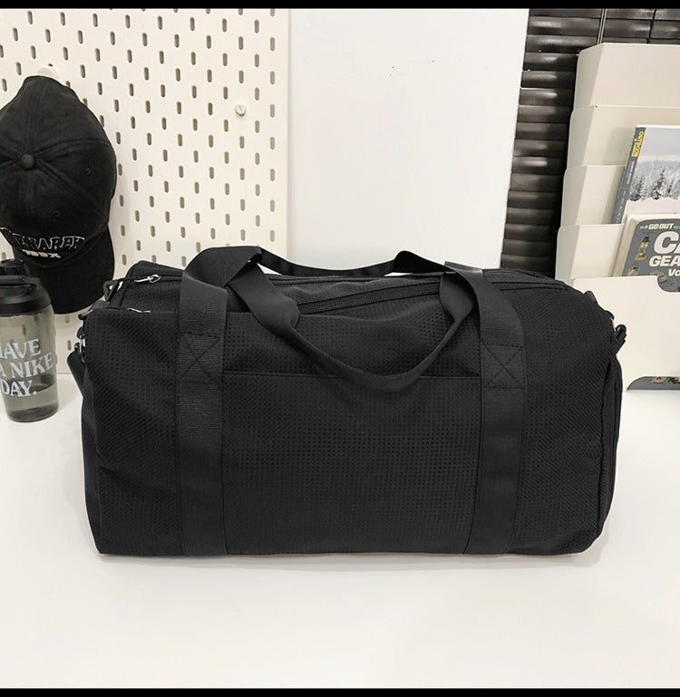 Custom Duffle Bag with Shoe Compartment