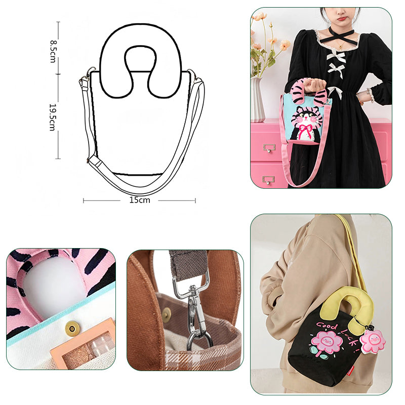 All Over Custom Printed Tote Gift Bags -1 Piece MOQ