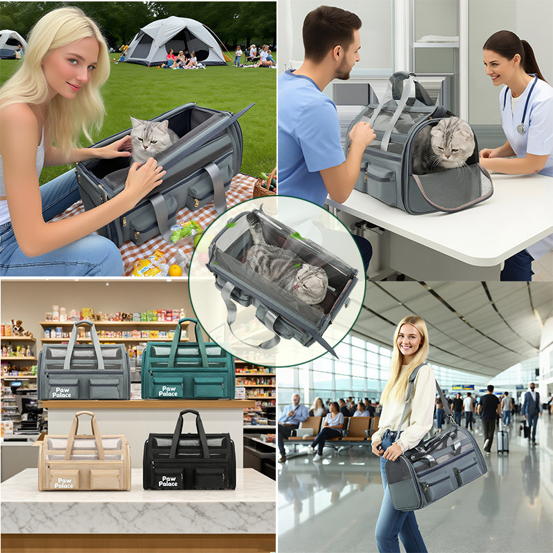 Custom Pet Carrier Bags 50pcs Min Free Logo