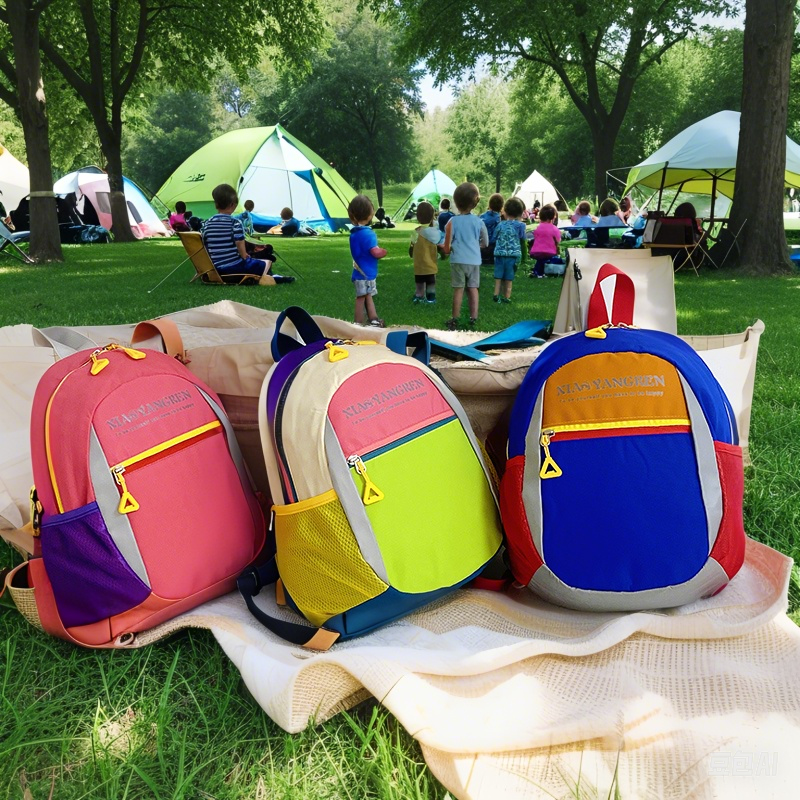 Waterproof Nylon Kids Backpack | Lightweight & Colorful | MOQ 50 Custom