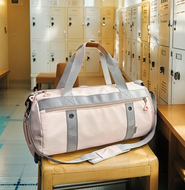 Custom Swim Gym Bag | Wet-Dry Zone & Shoe Pocket | MOQ 30 | 4 Colors