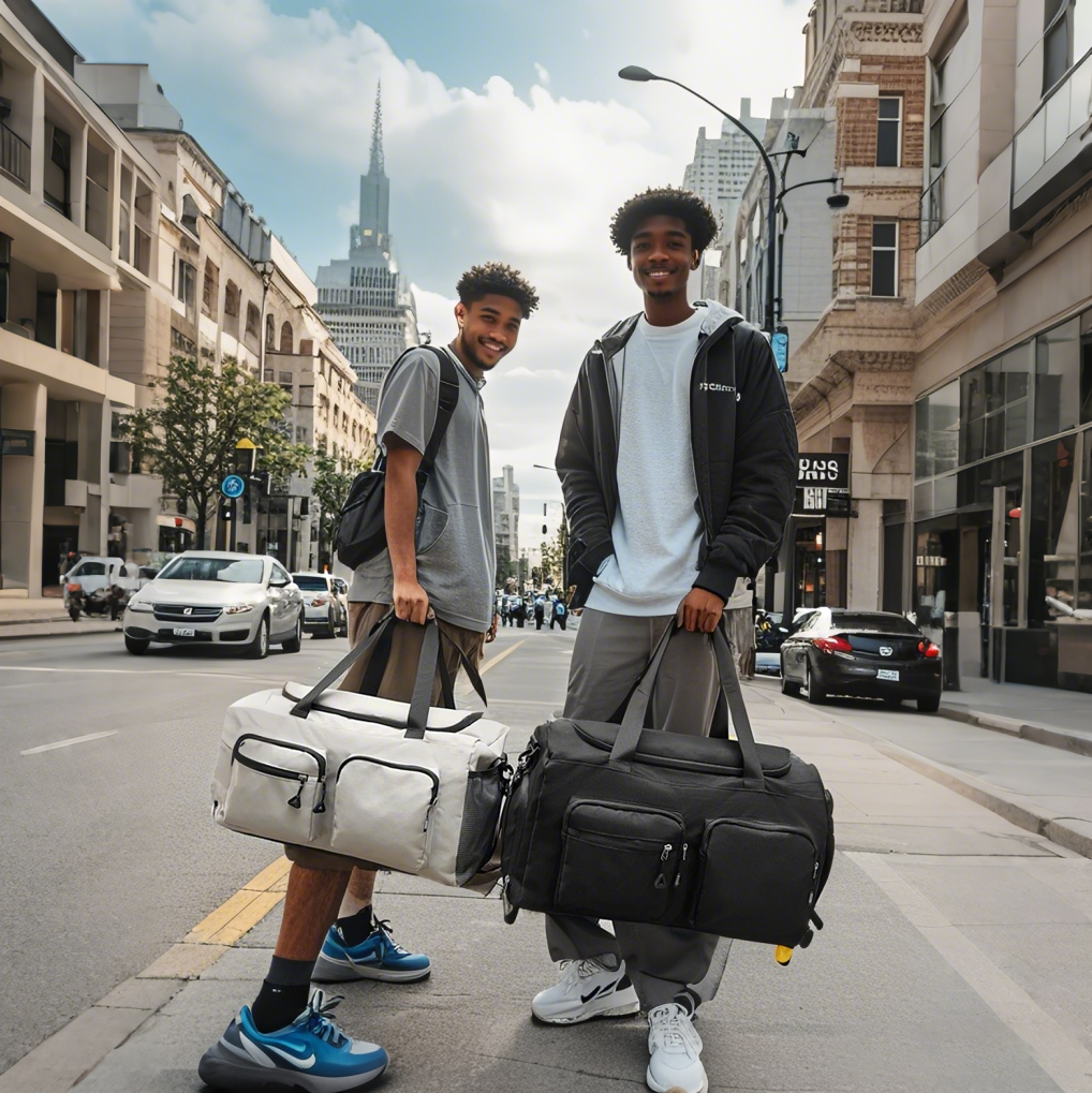 Gym Duffle Bag with Wet-Dry Compartment|MOQ 30|Odor-Resistant`