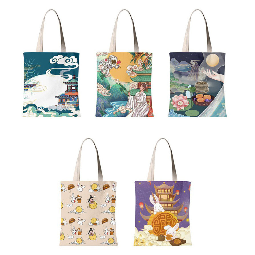 Custom canvas  cotton shopping bag