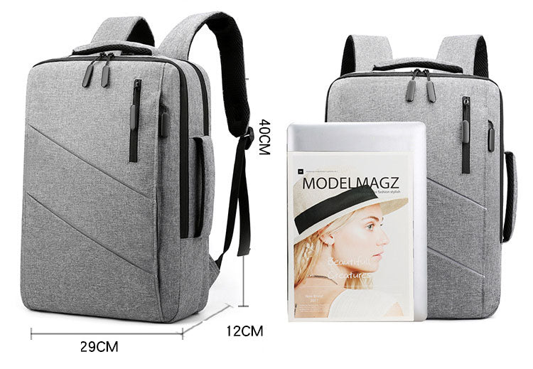 Reflective stripe laptop Backpack