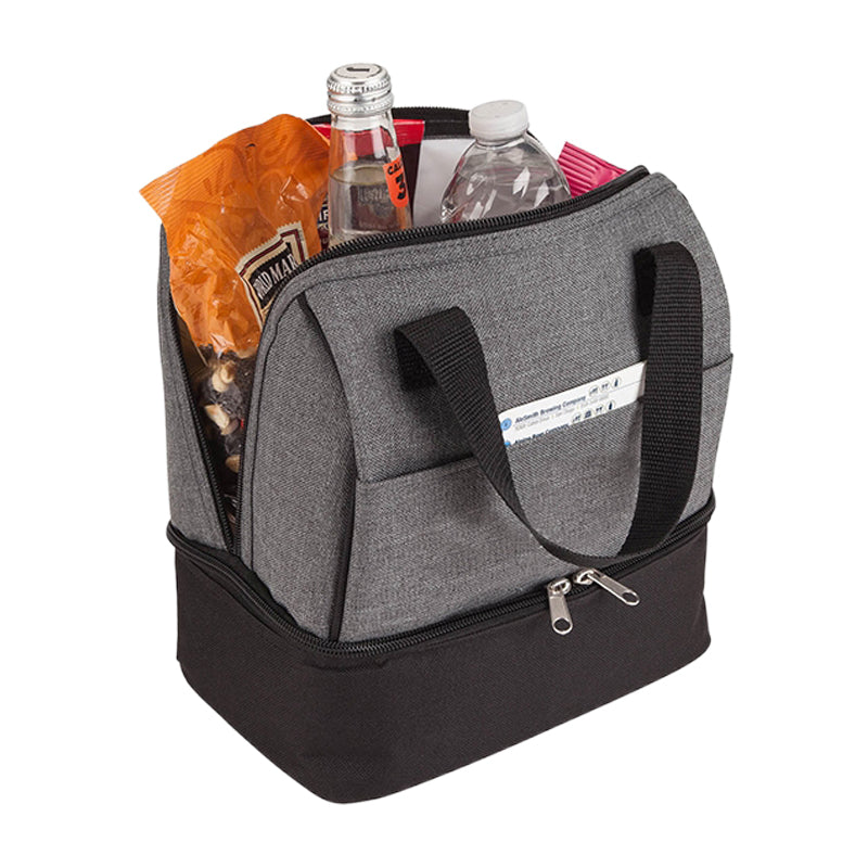Double insulation lunch tote bag