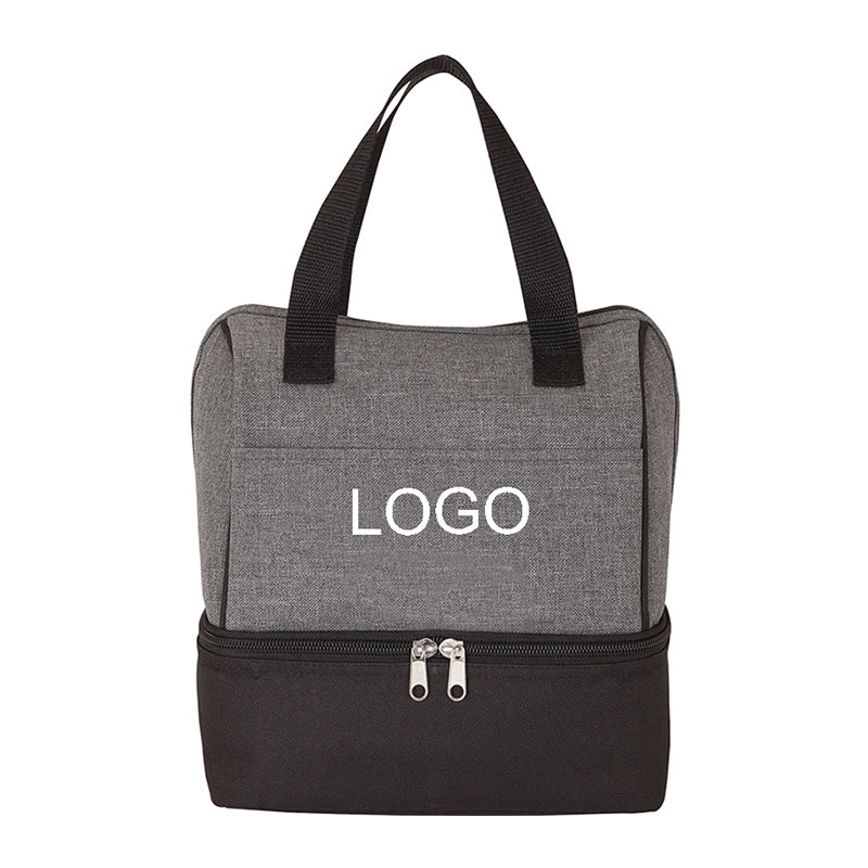 Double insulation lunch tote bag