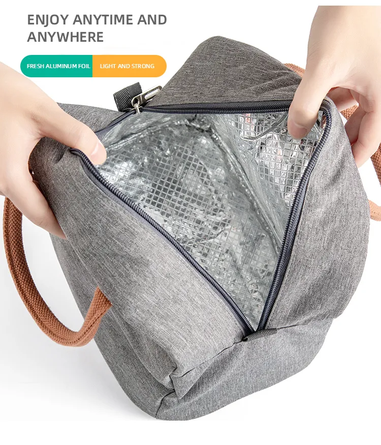 Thermal Insulated Cooler Bag With Shoulder