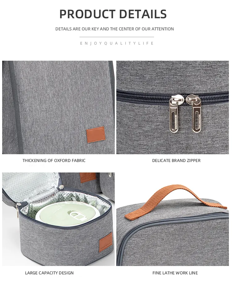 Thermal Insulated Cooler Bag With Shoulder