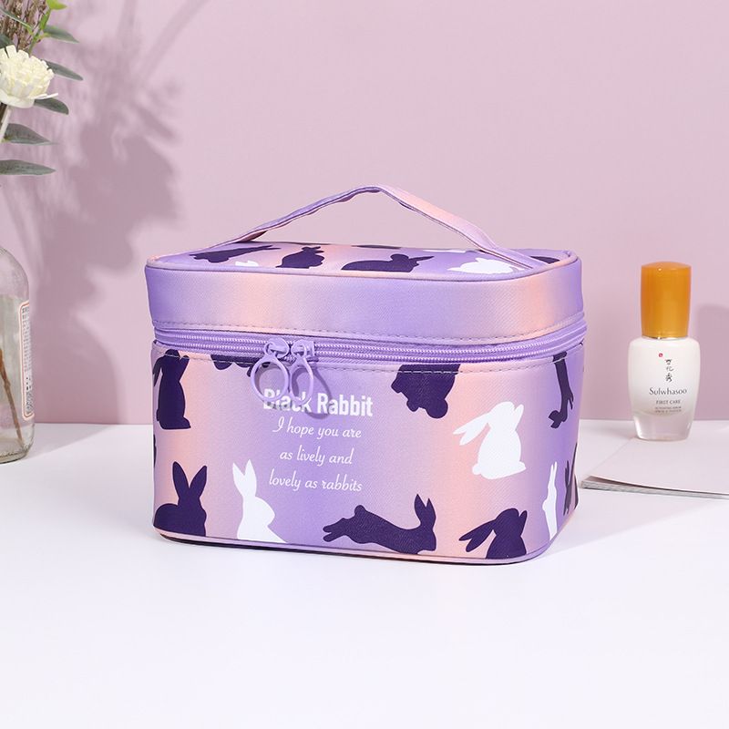 Travel tote cosmetic cases bag set