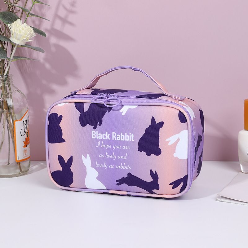 Travel tote cosmetic cases bag set