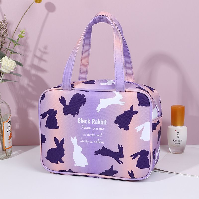 Travel tote cosmetic cases bag set