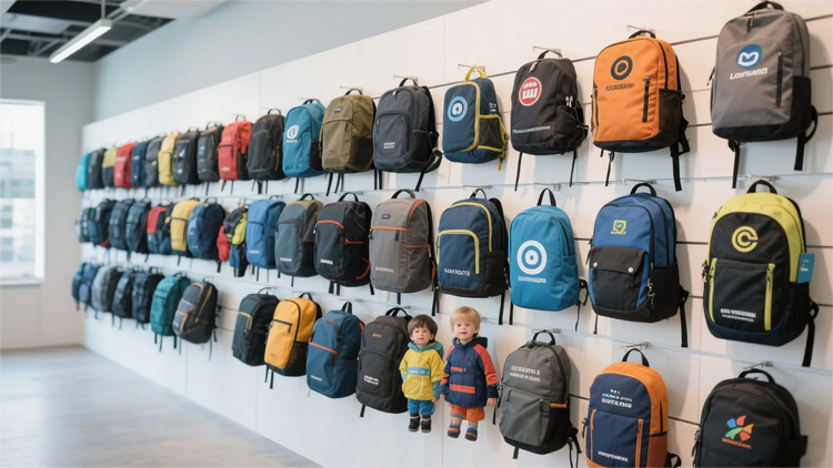 Custom logo backpacks for teams and promotions
