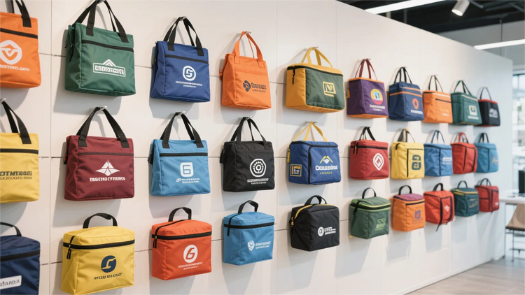 Custom lunch bags, picnic bags, and cooler bags with logo for outdoor picnics and events