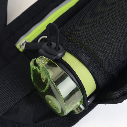 custom logo sports running fanny pack  with hidden kettle bag