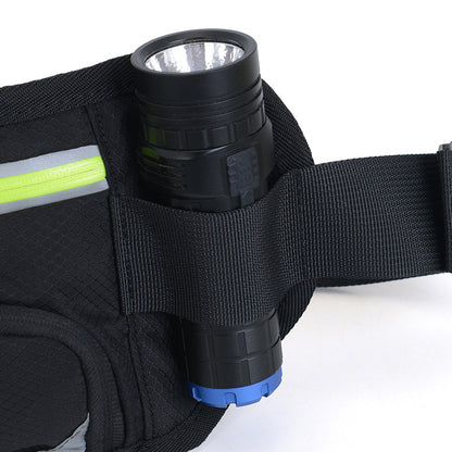 custom logo sports running fanny pack  with hidden kettle bag