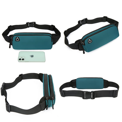 Waterproof Nylon Sports Waist Bag - Customizable for Men and Women