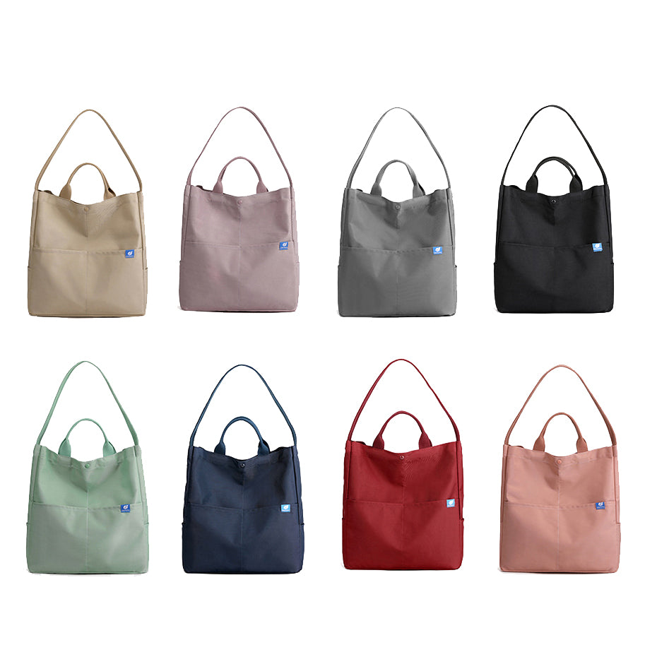 2022 new simple canvas bag large-capacity storage bag shoulder bag women's canvas shopping bag to print logo