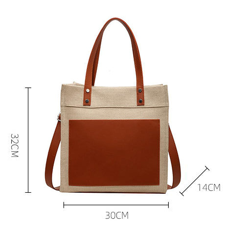 Canvas bag original LOGO large capacity tote bag