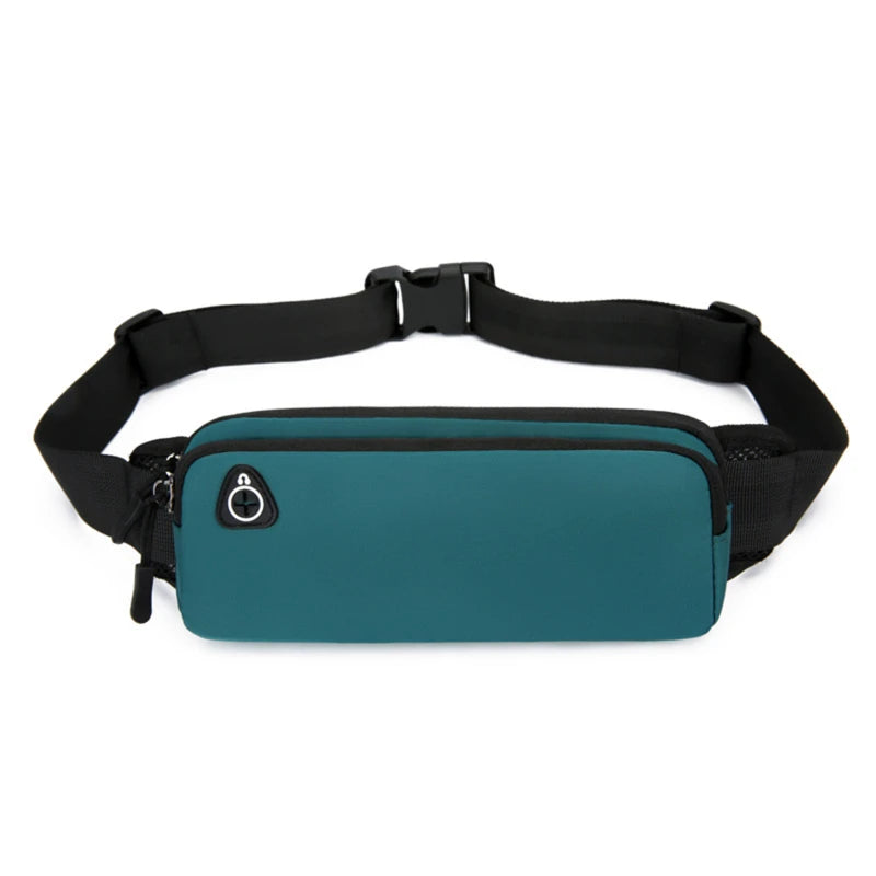 Waterproof Nylon Sports Waist Bag - Customizable for Men and Women